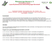 Tablet Screenshot of lupus-shg.de